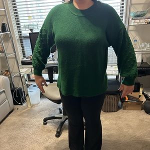 Cece ribbed sweater.